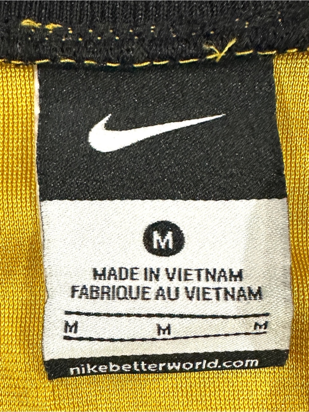 Men’s Nike Missouri Tigers Alternate Gold Football Jersey - Picture 3 of 5